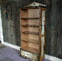 rustic bookcase